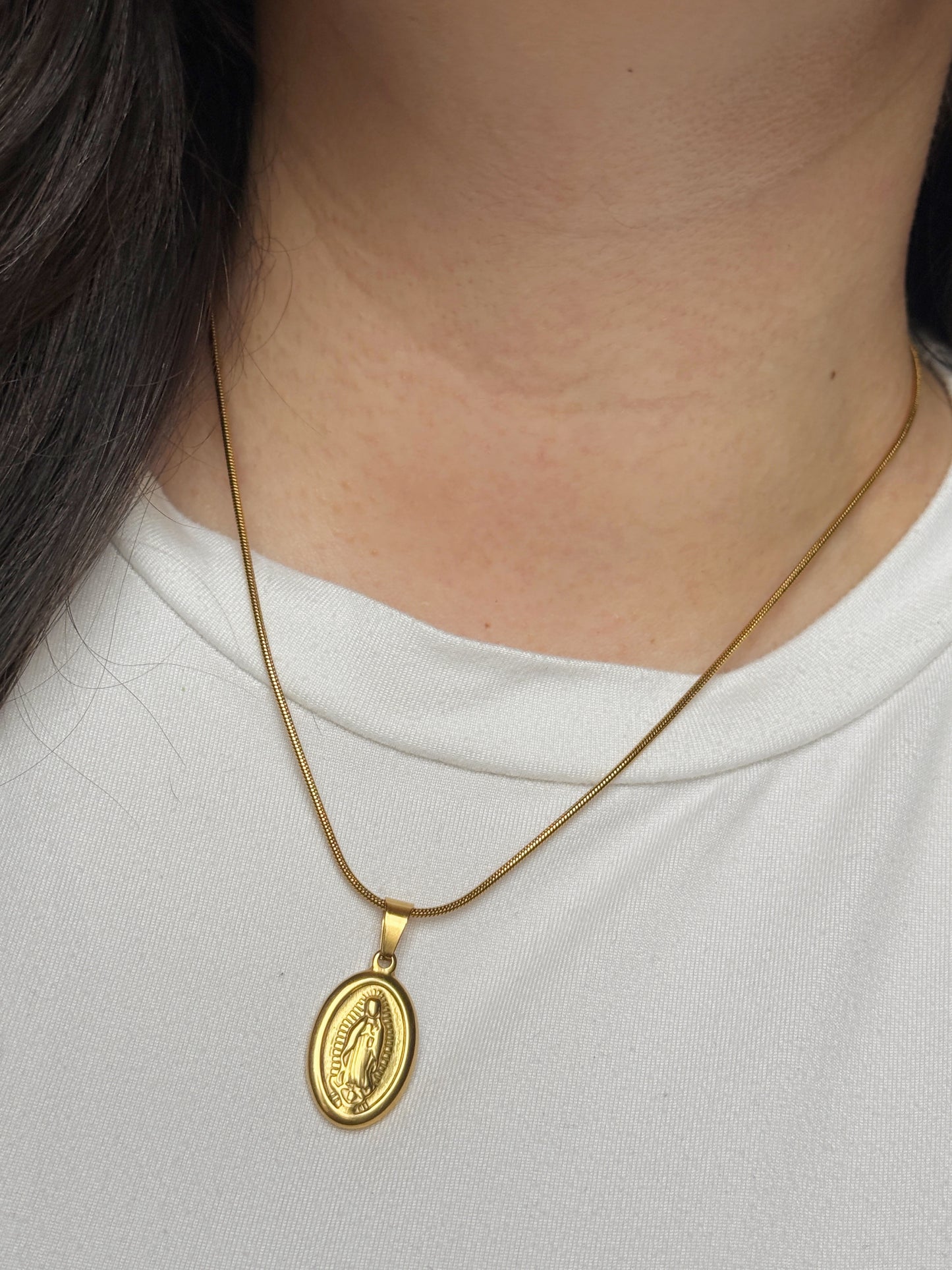 Cadena Medalla La Morenita