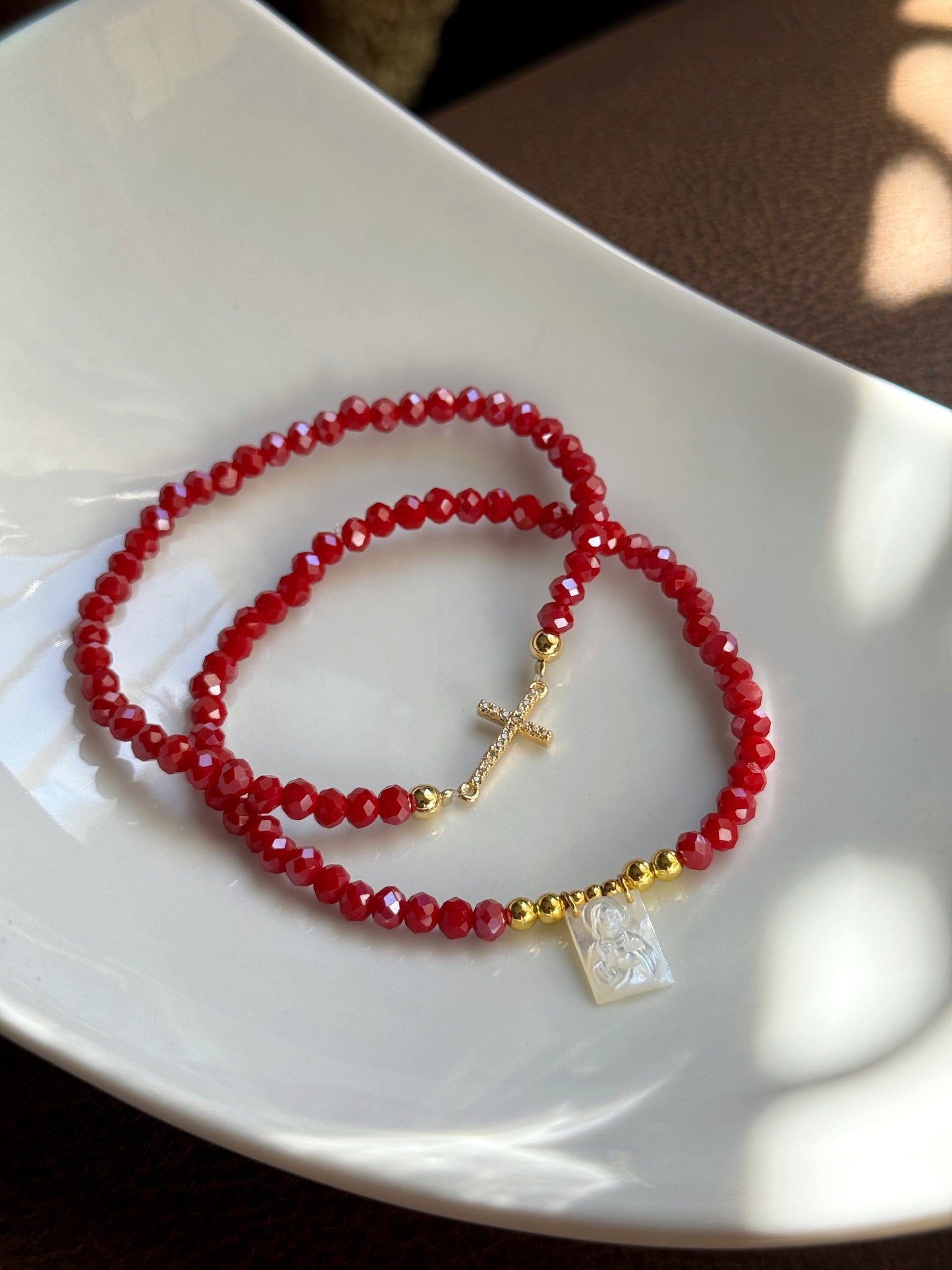 Brazalete colores con cruz