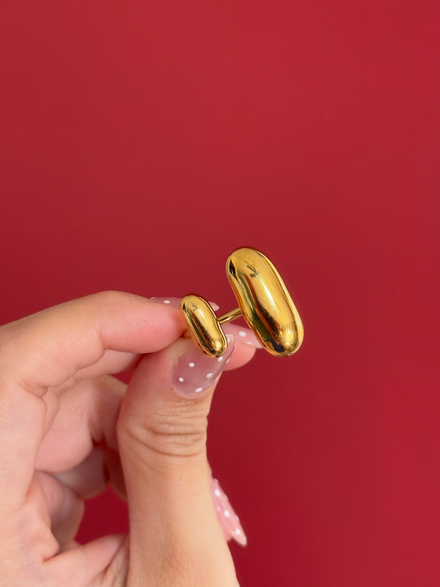 Anillo dos óvalos