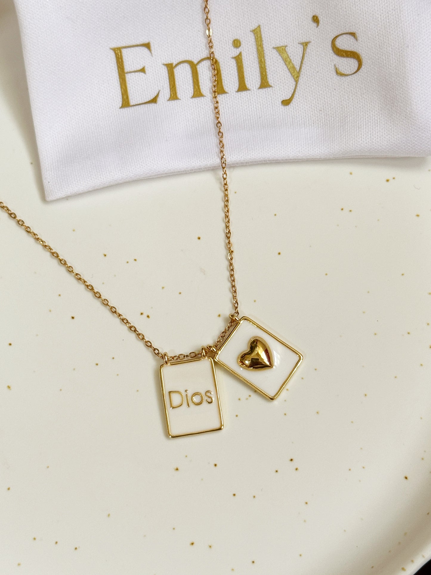 Medallas doble base enamel