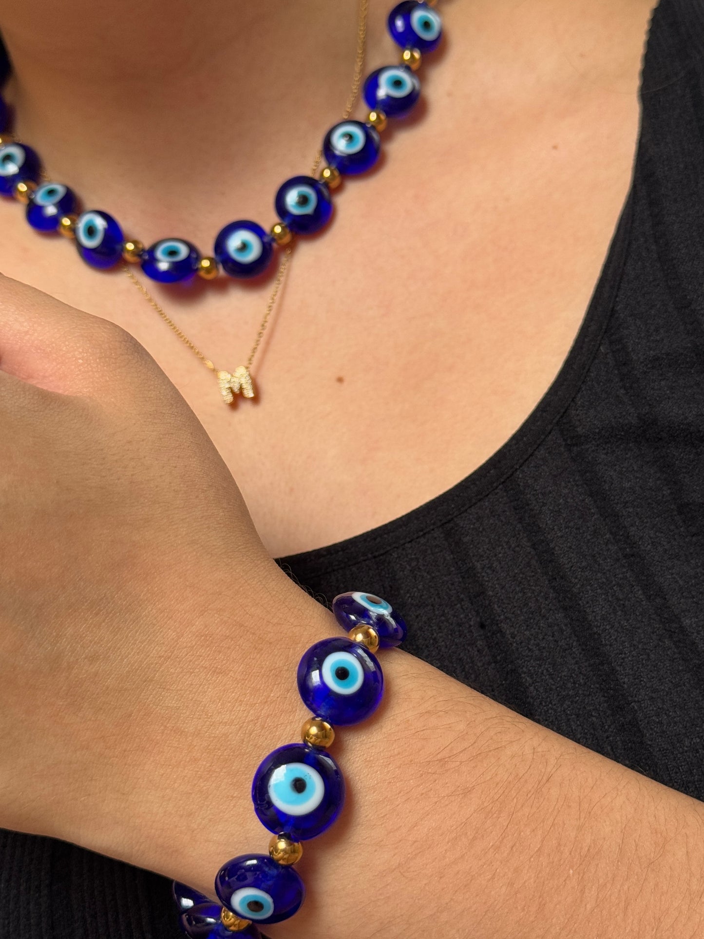 Set ojos turcos murano