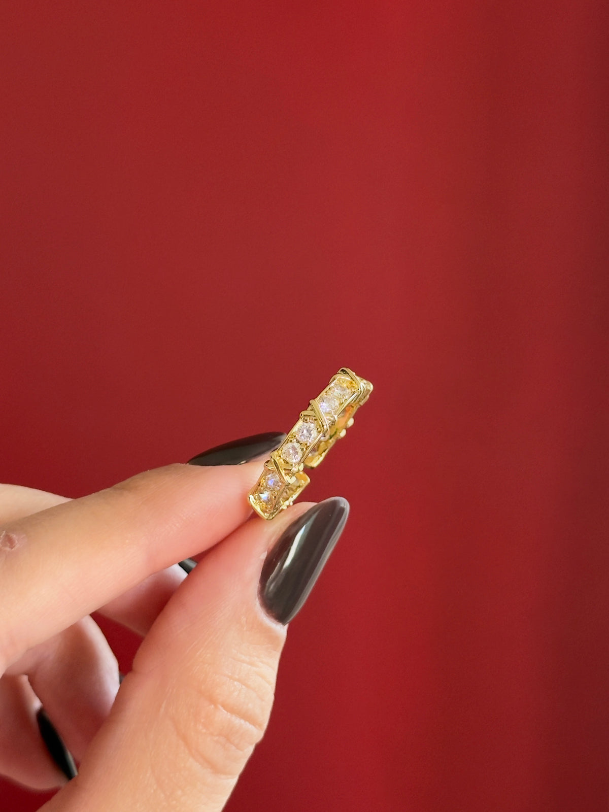 Anillo x y zirconias