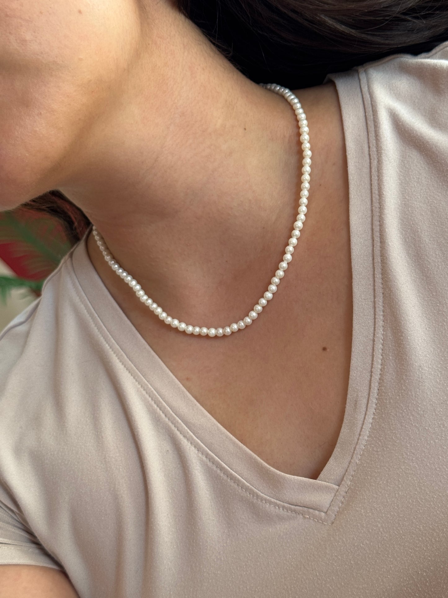 Collar perlitas
