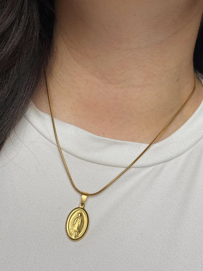 Cadena Medalla La Morenita