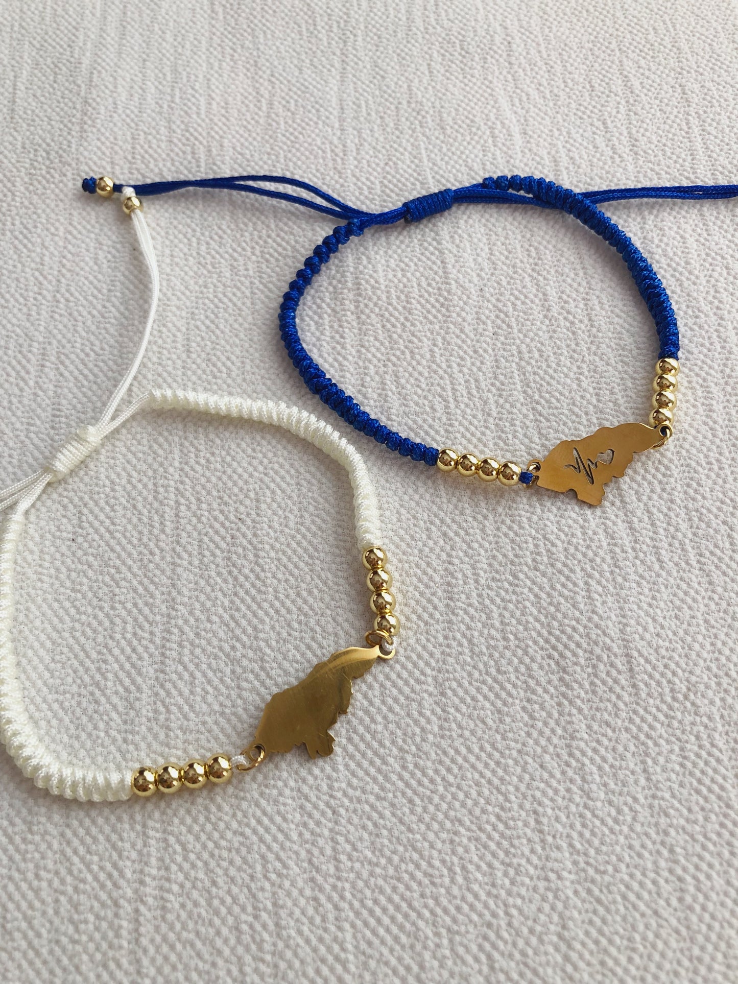 Brazalete tejido mapa Honduras