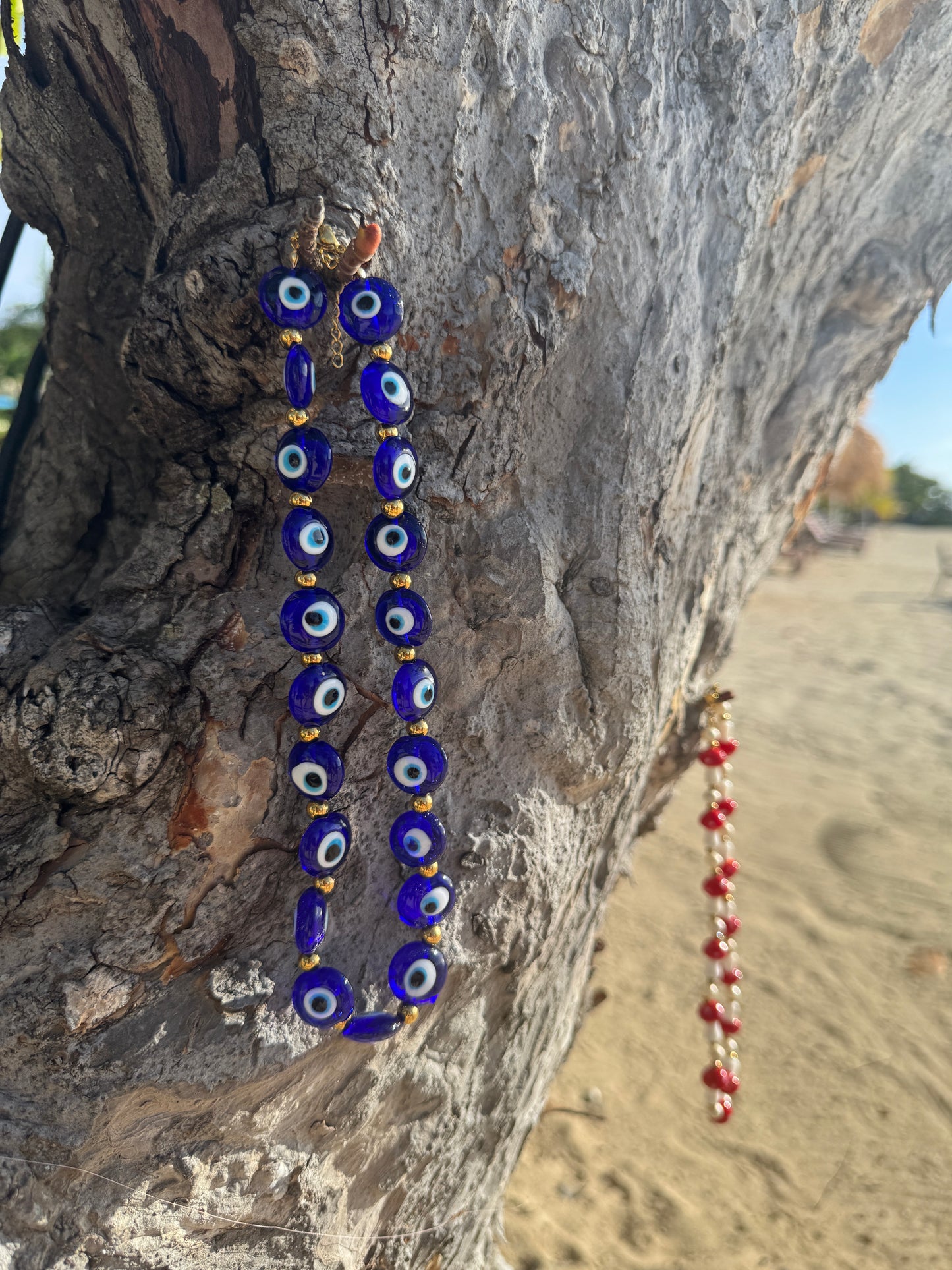 Collar ojos turcos murano