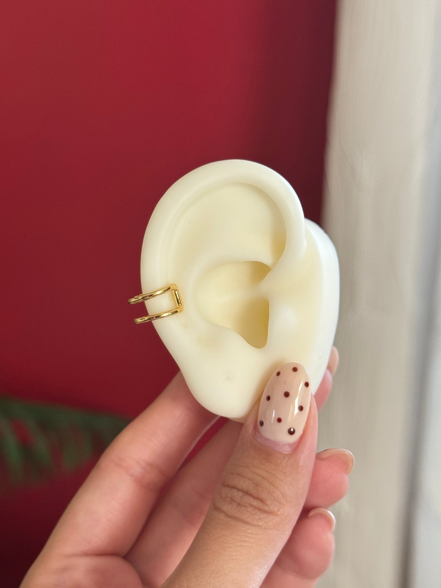 Earcuff doble línea