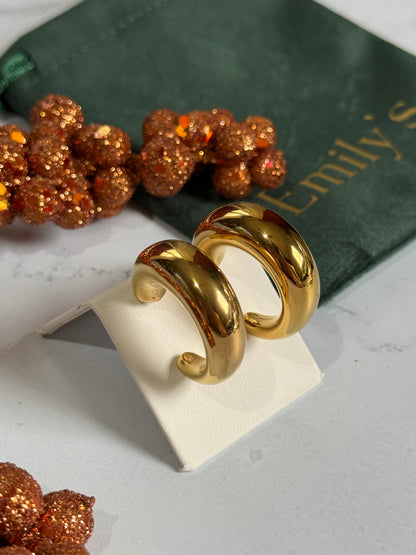 Argollas classic chunky