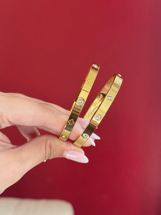 Brazalete estilo Cartier