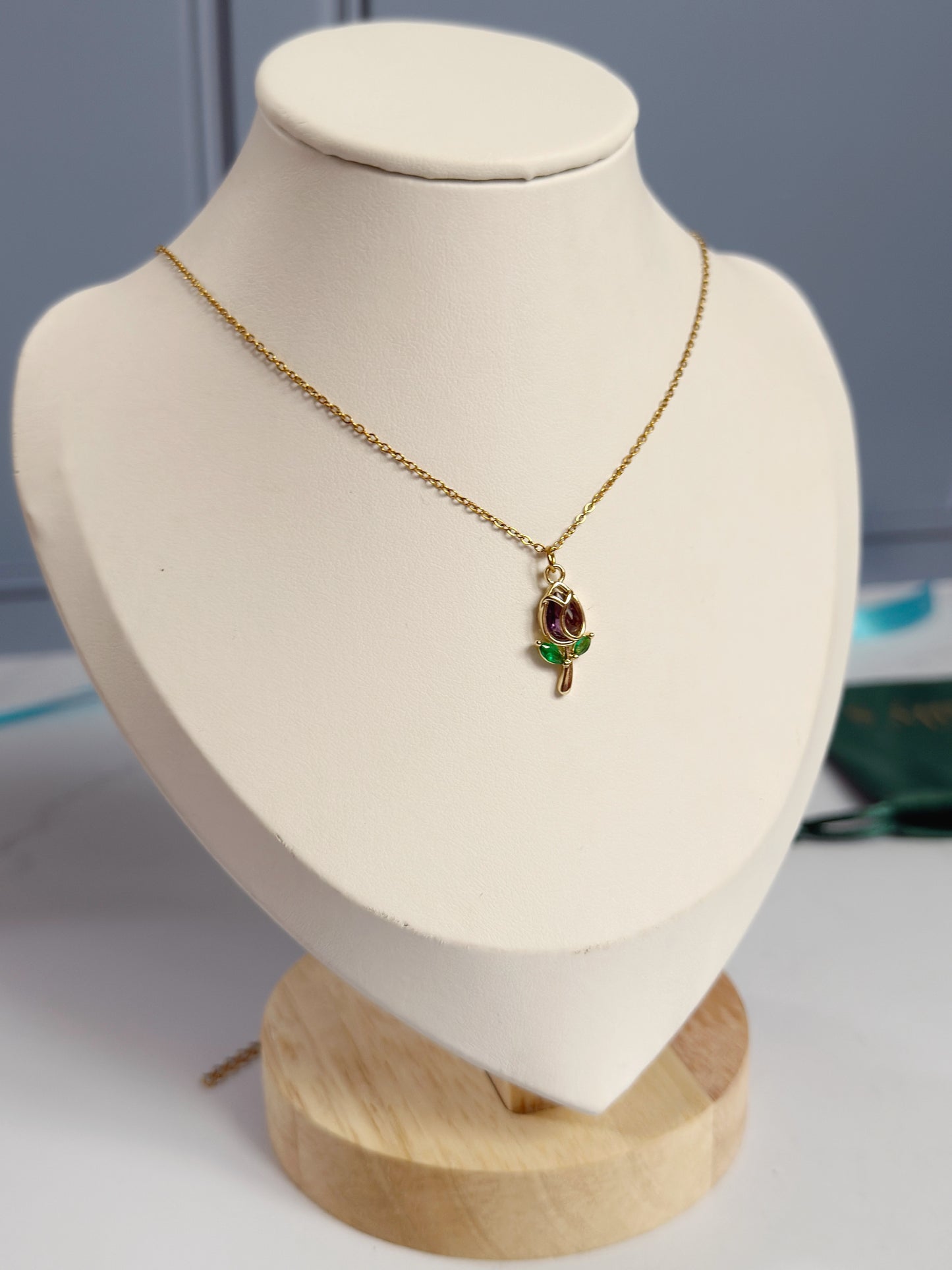 Cadena Tulipán Violeta