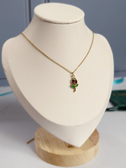 Cadena Tulipán Violeta