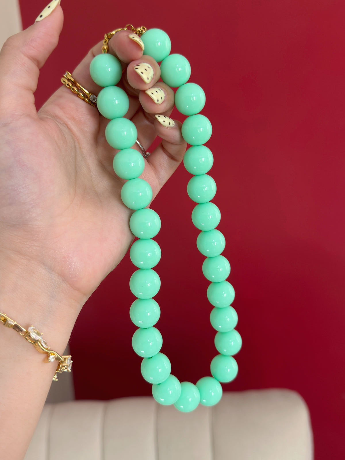 Collares bola de chicle