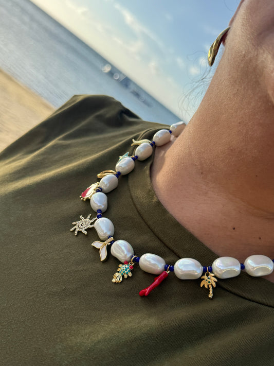 Barrocas charms necklace Marino