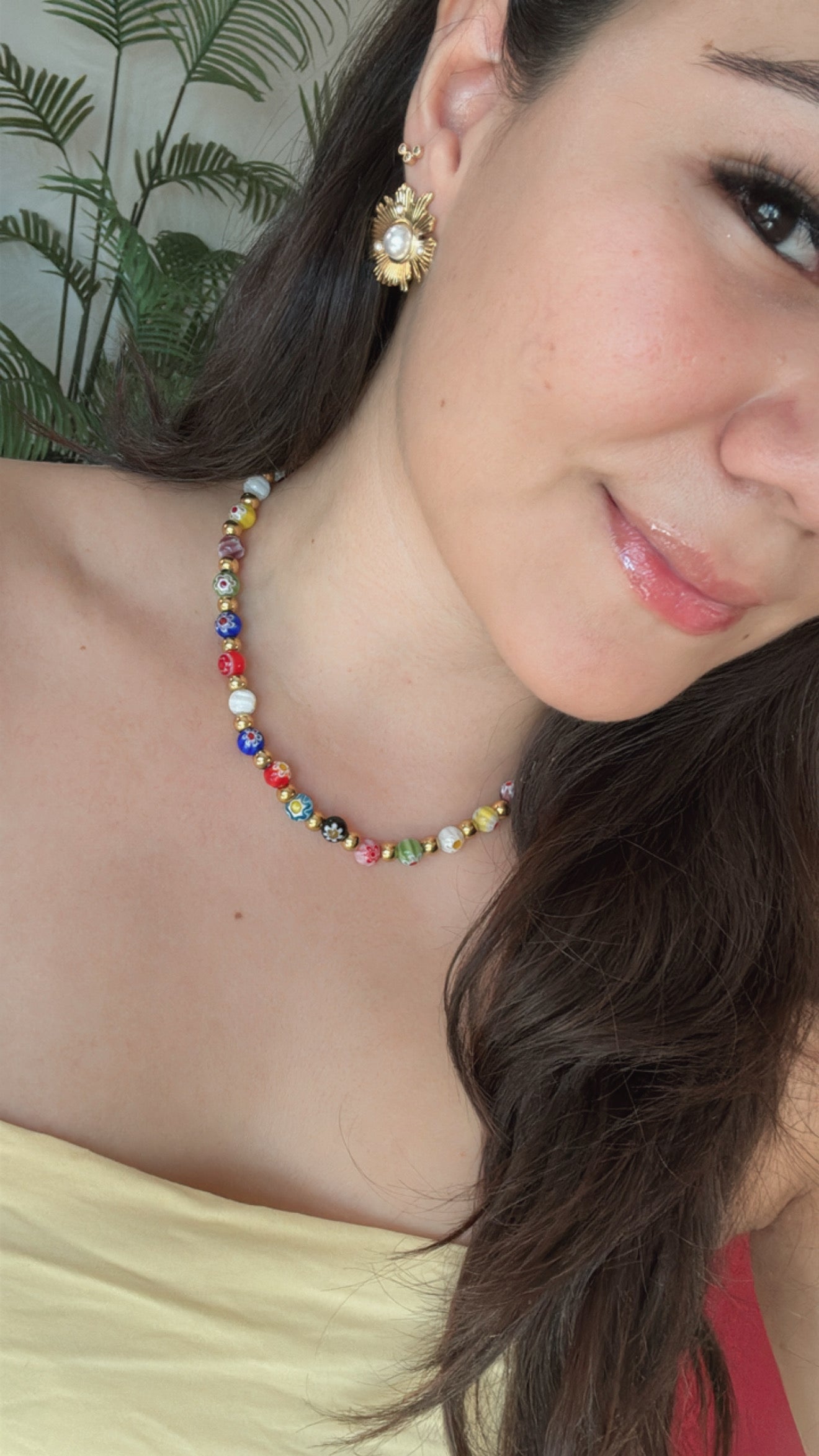 Collar millefiori🌸