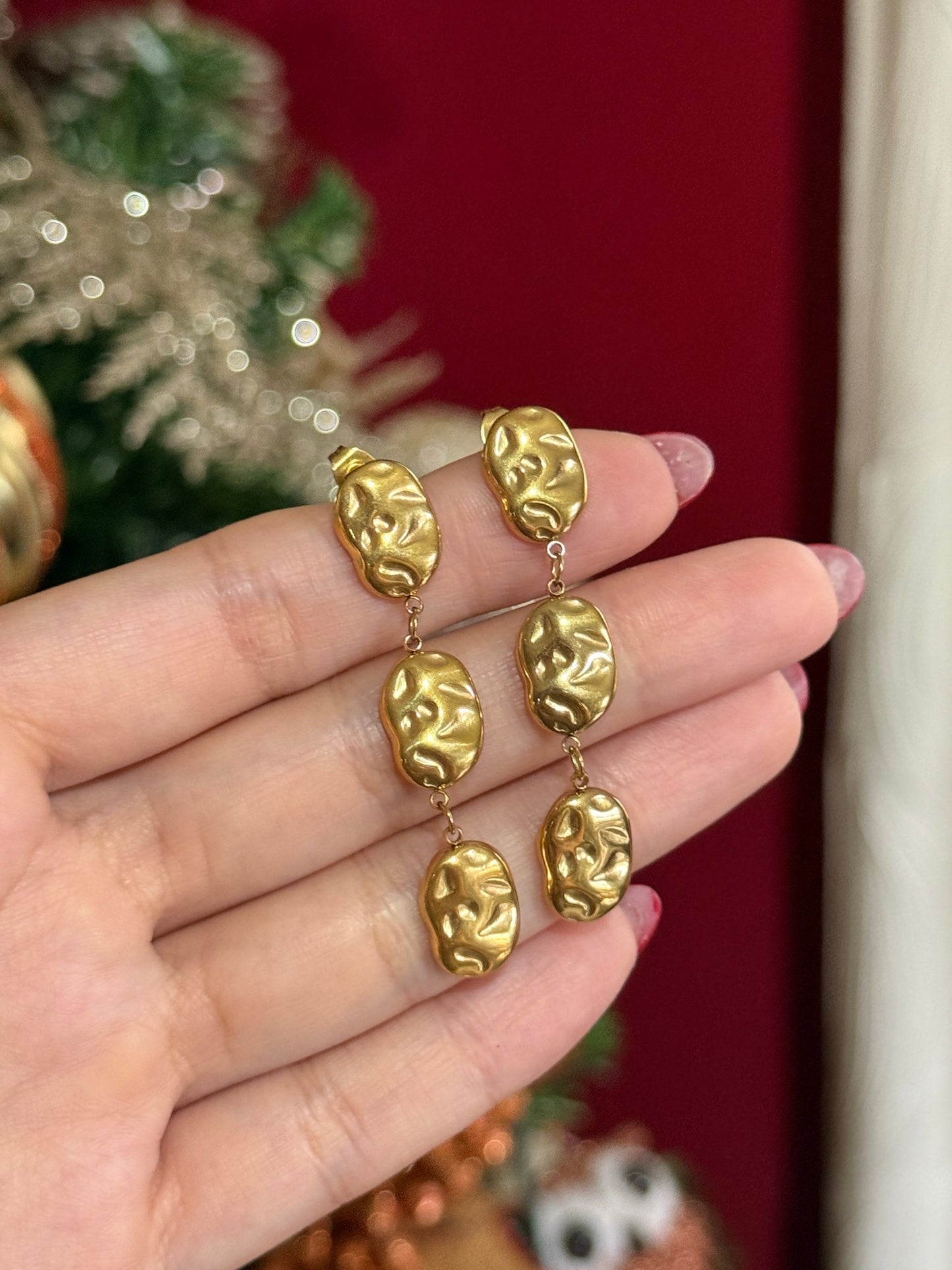 Aritos Óvalos largos