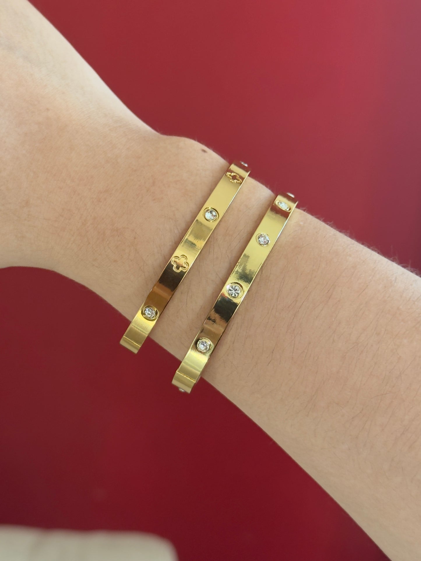Brazalete estilo Cartier