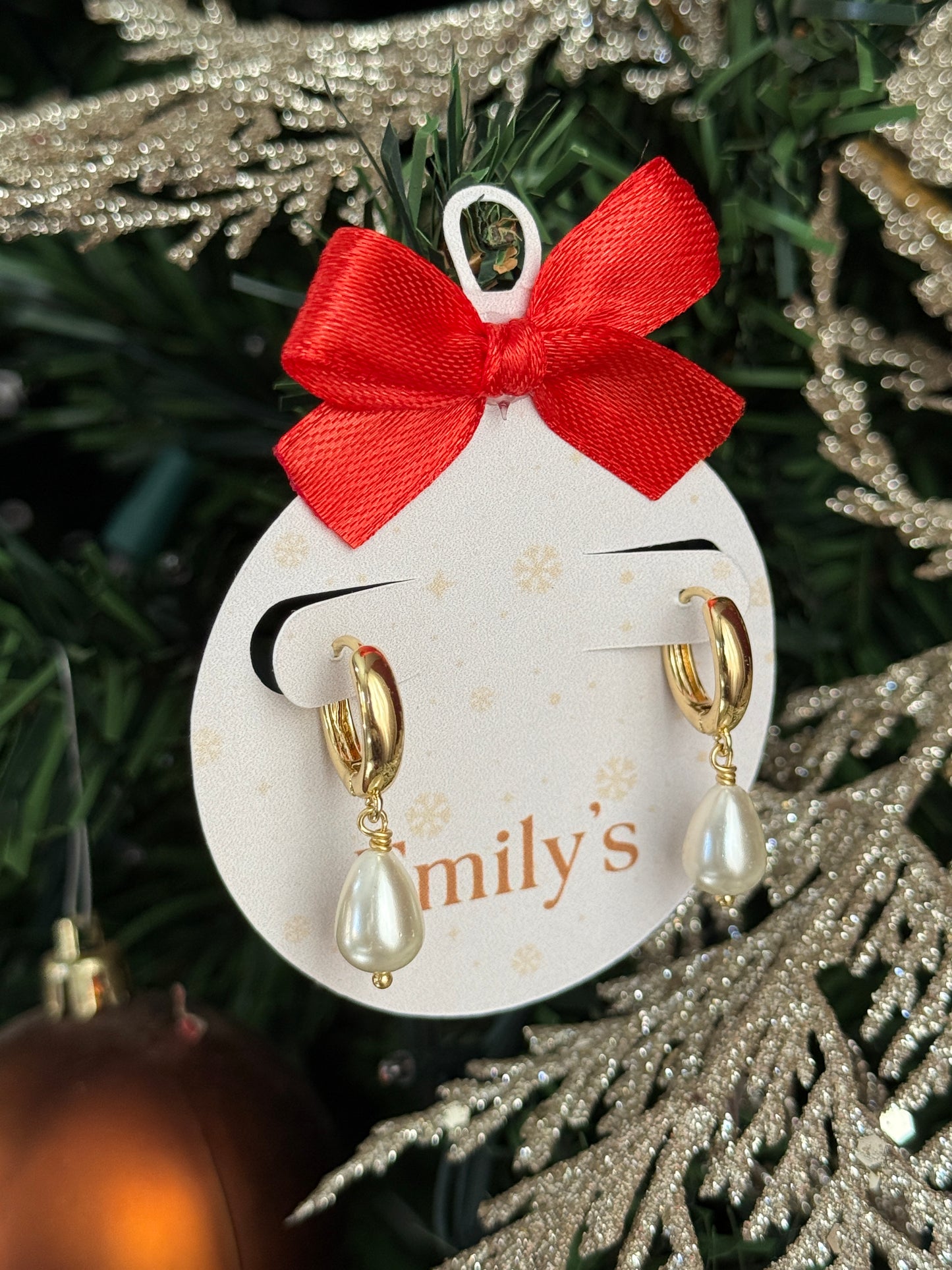 Hoops con Perla gota