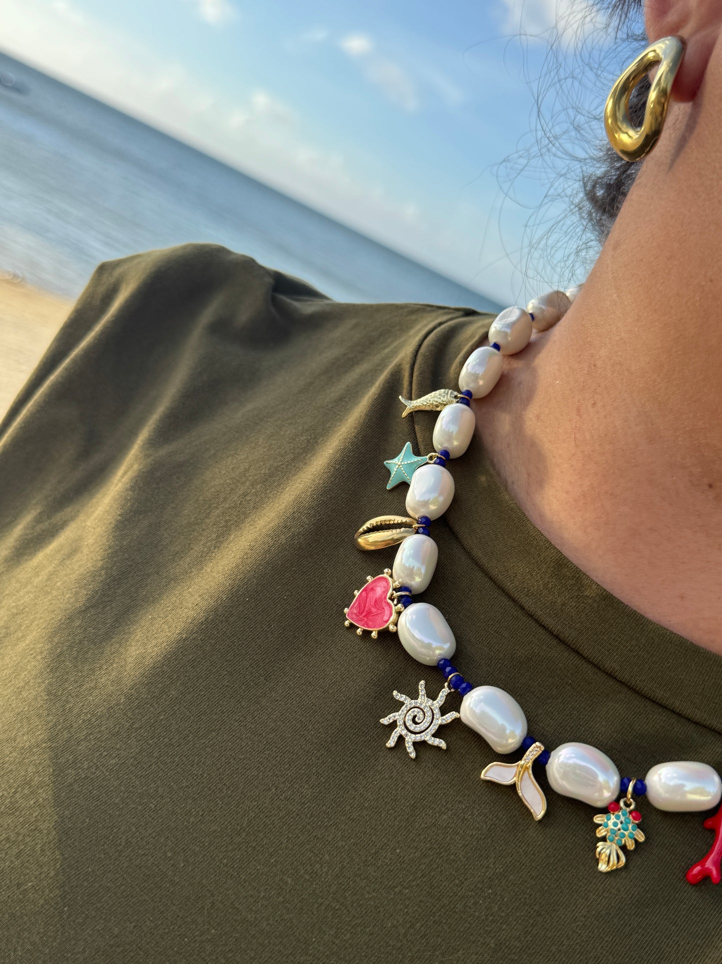 Barrocas charms necklace Marino