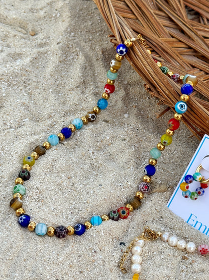 Collar millefiori🌸