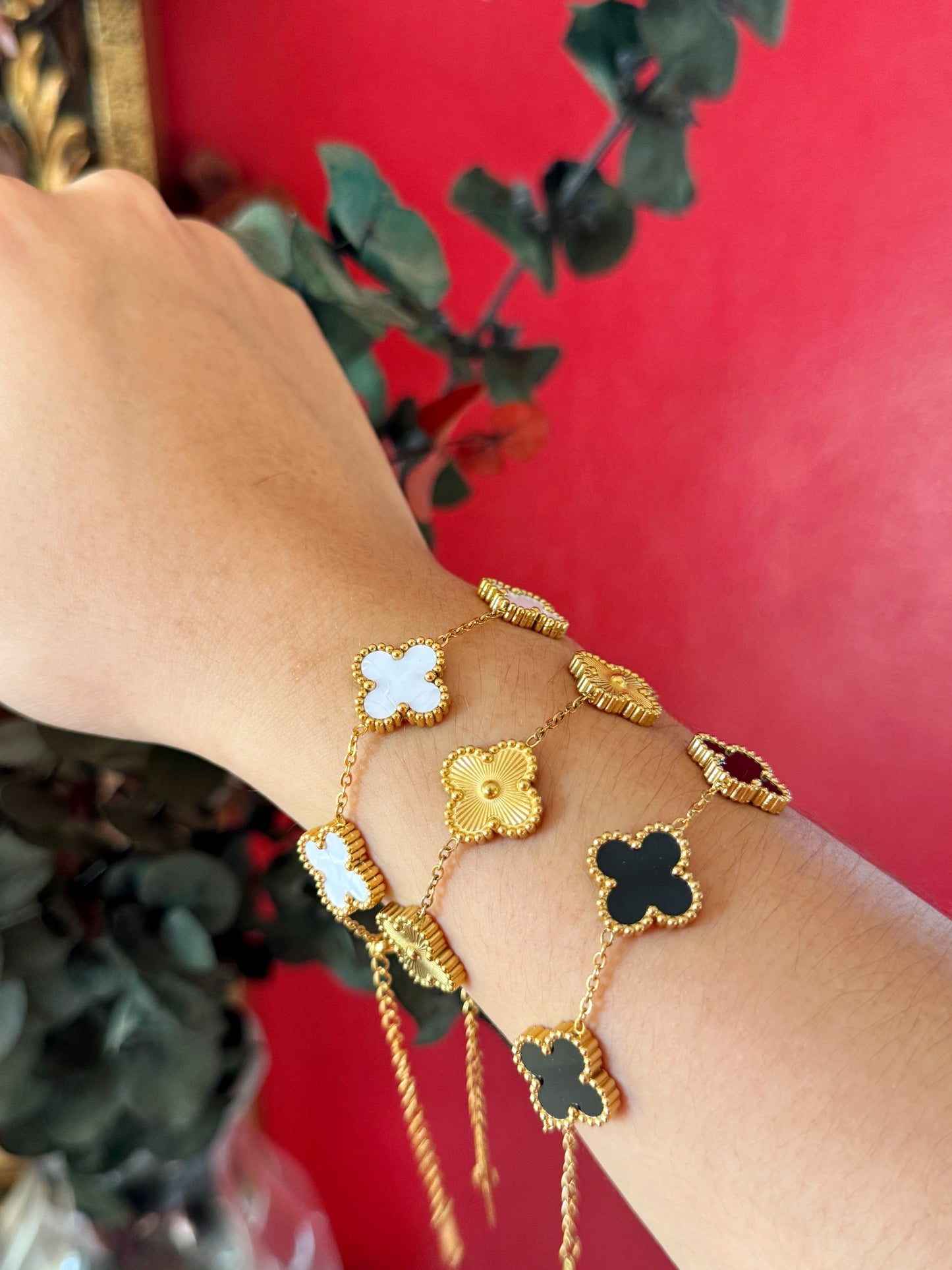 Clover bracelet