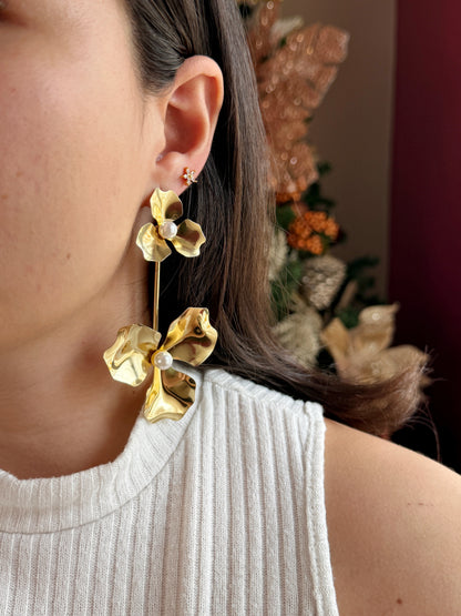 Maxi aretes florales