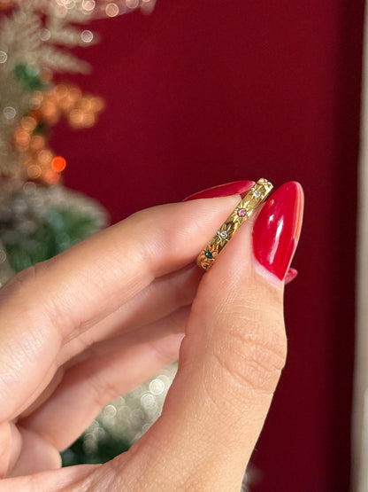 Anillo Estrellas de colores
