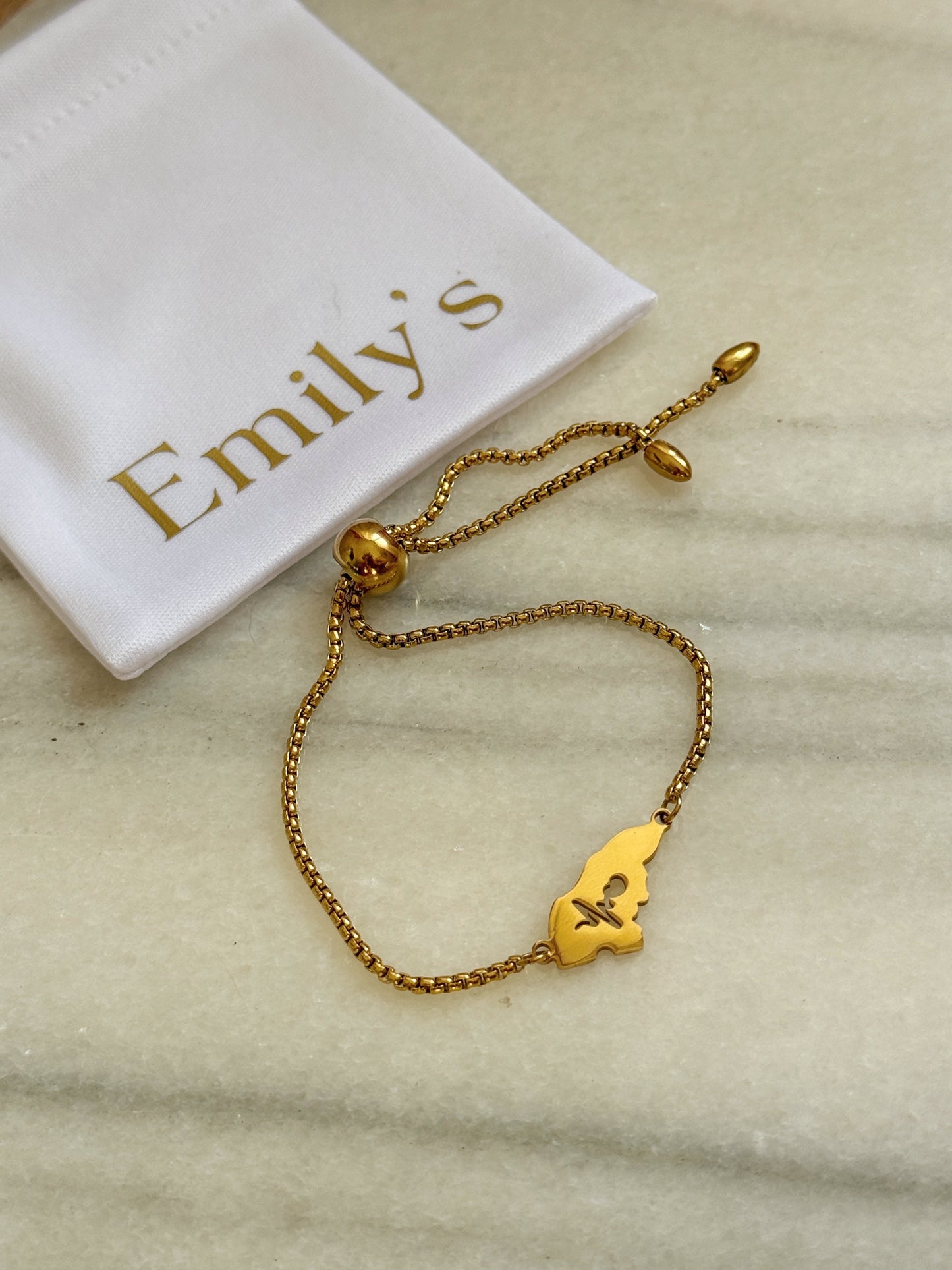 Pulsera snake con mapa HND
