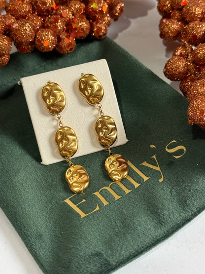 Aritos Óvalos largos