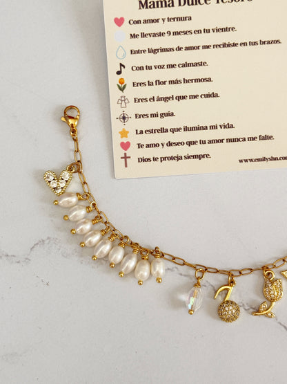 Mamá Dulce Tesoro clips acero