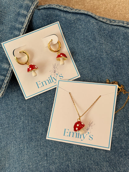 Set Hongo tallo blanco