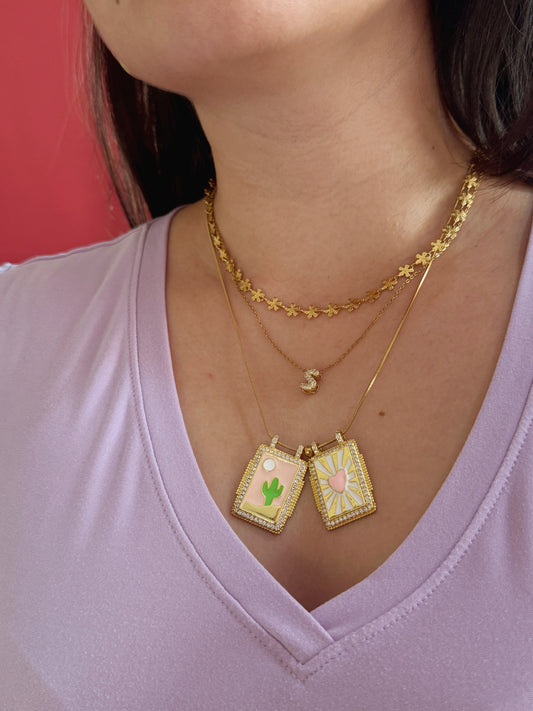 Tags corazón & cactus