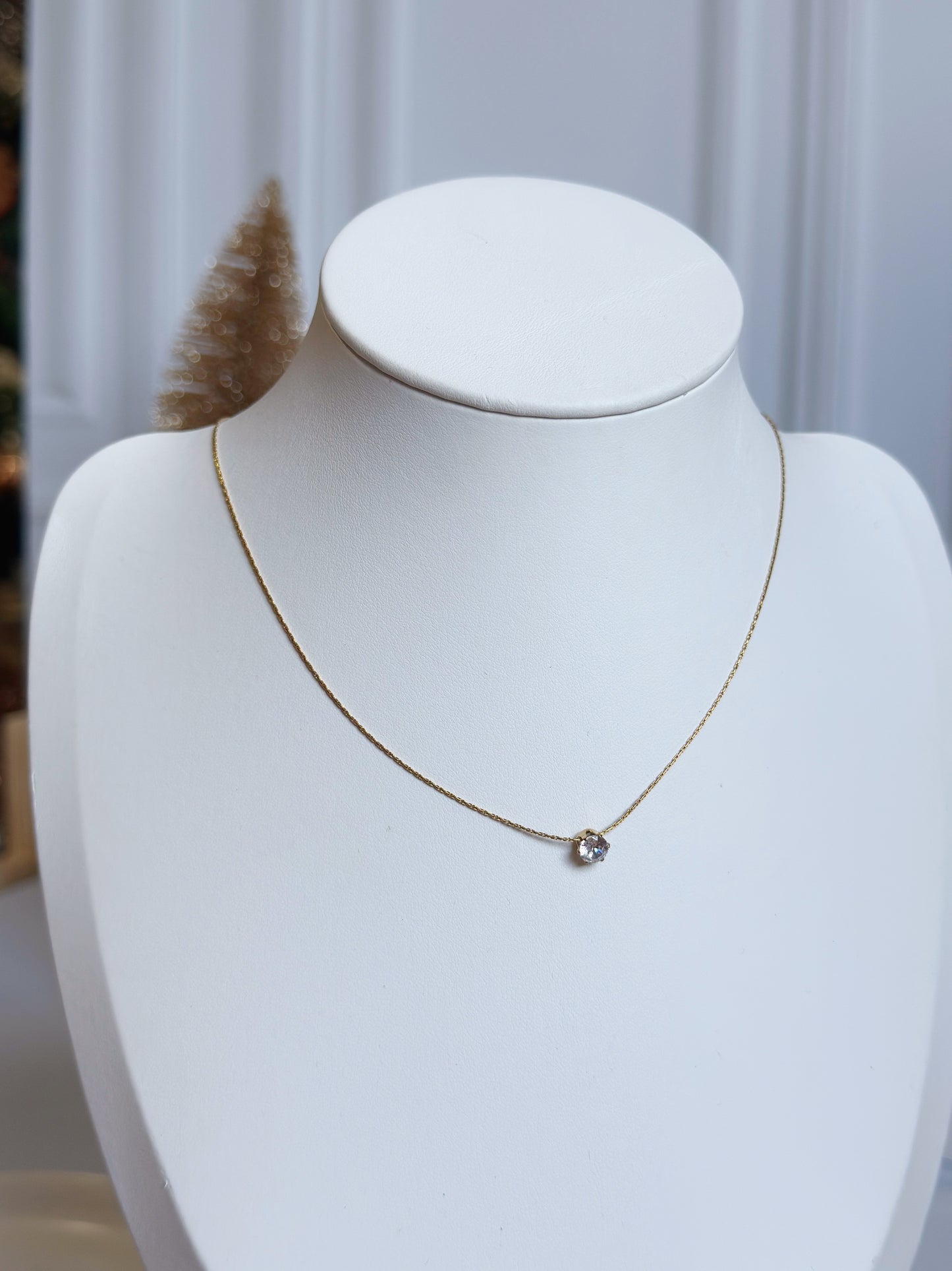 Cadena texturizada con zirconia