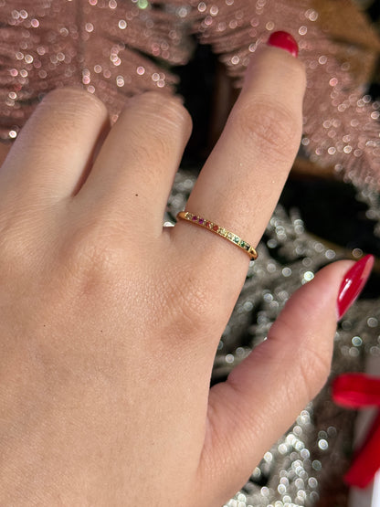 Anillo dainty colores