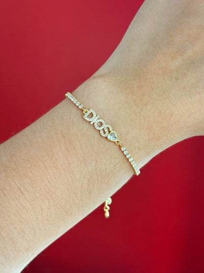 Brazalete con dije DIOS