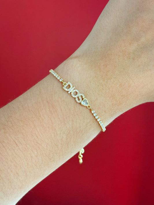 Brazalete con dije DIOS