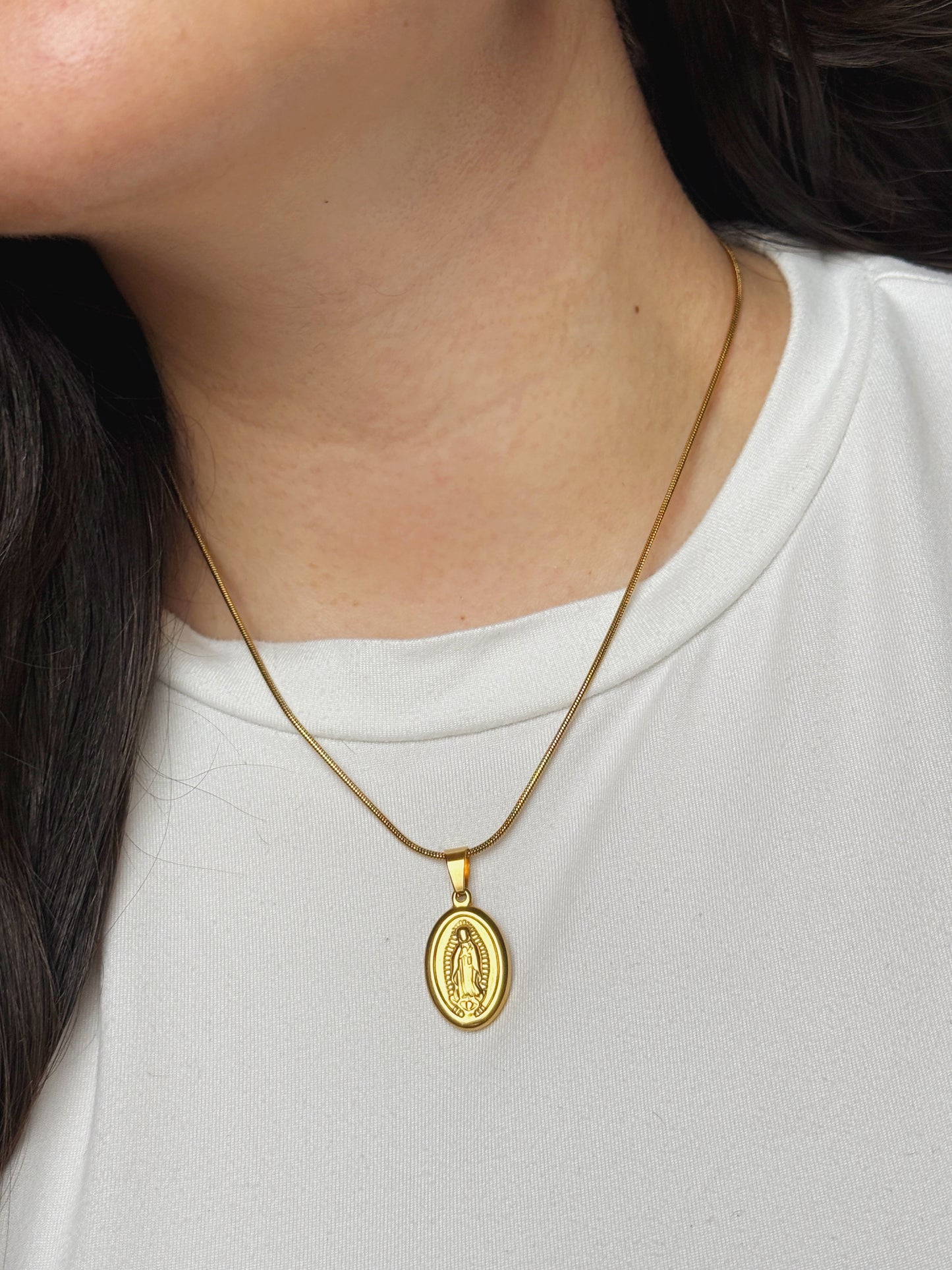 Cadena Medalla La Morenita