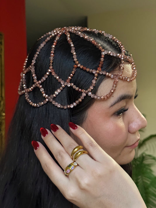 Crystals Headband Rosé