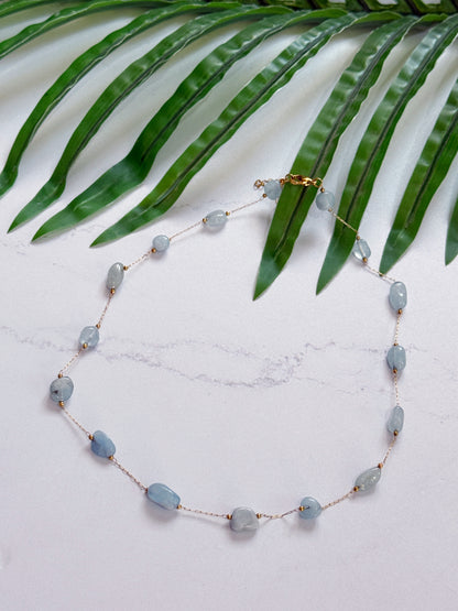 Cadena cuarzo azules