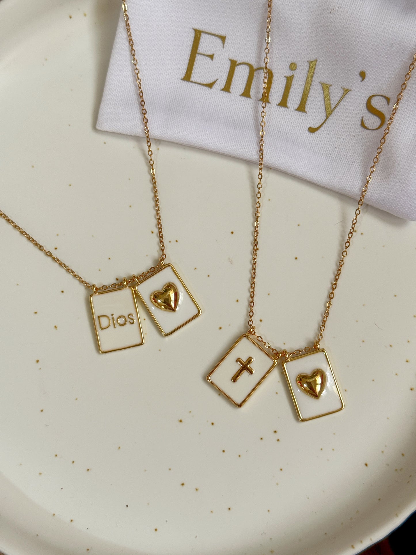 Medallas doble base enamel