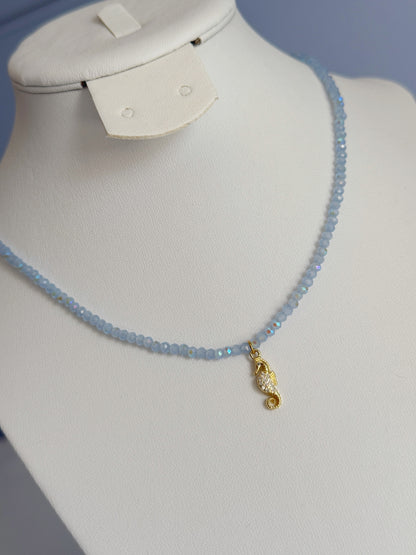 Collar cristales con caballito