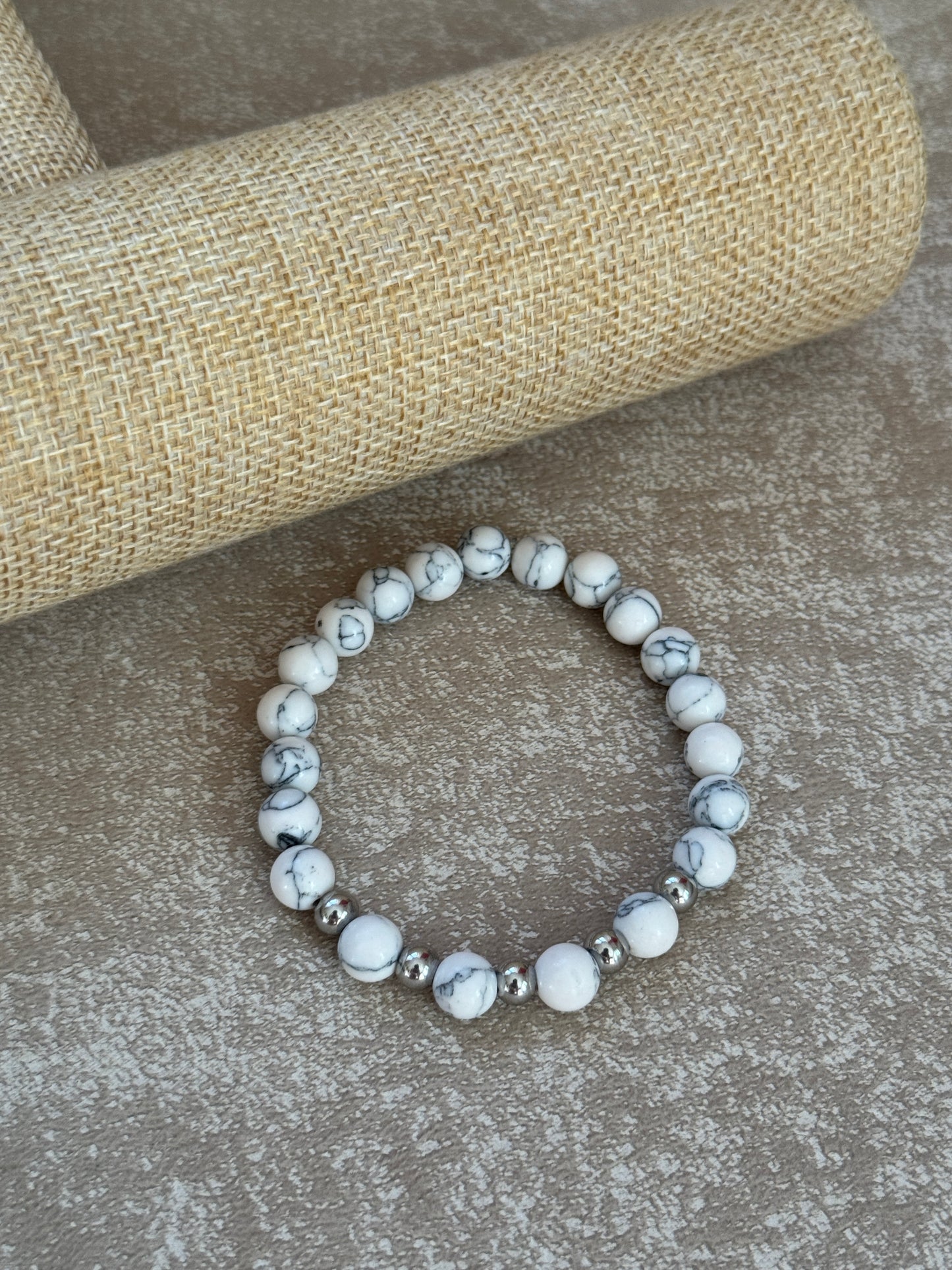 Pulsera Howlite