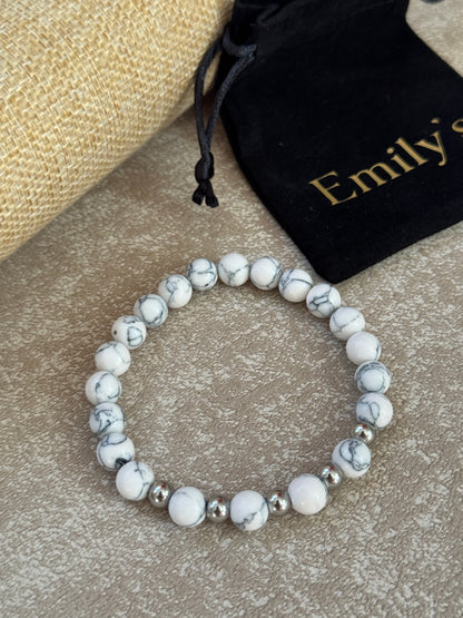 Pulsera Howlite