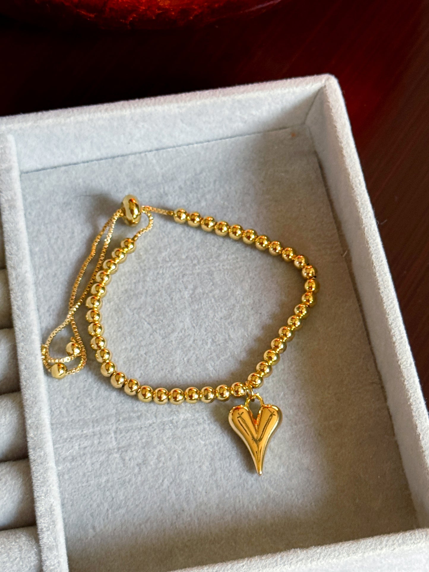 Golden Hearts bracelets