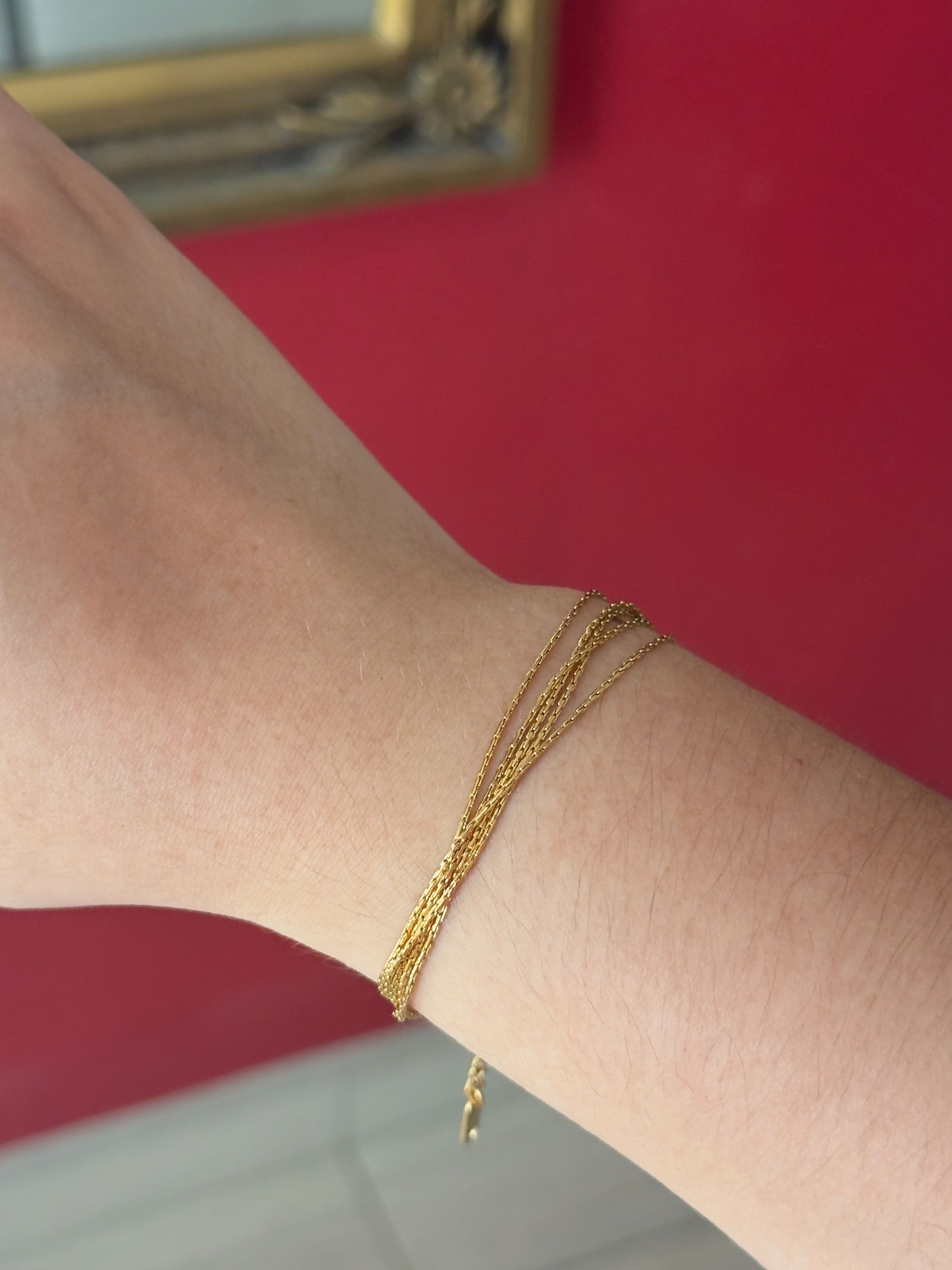 Brazalete snake texturizada