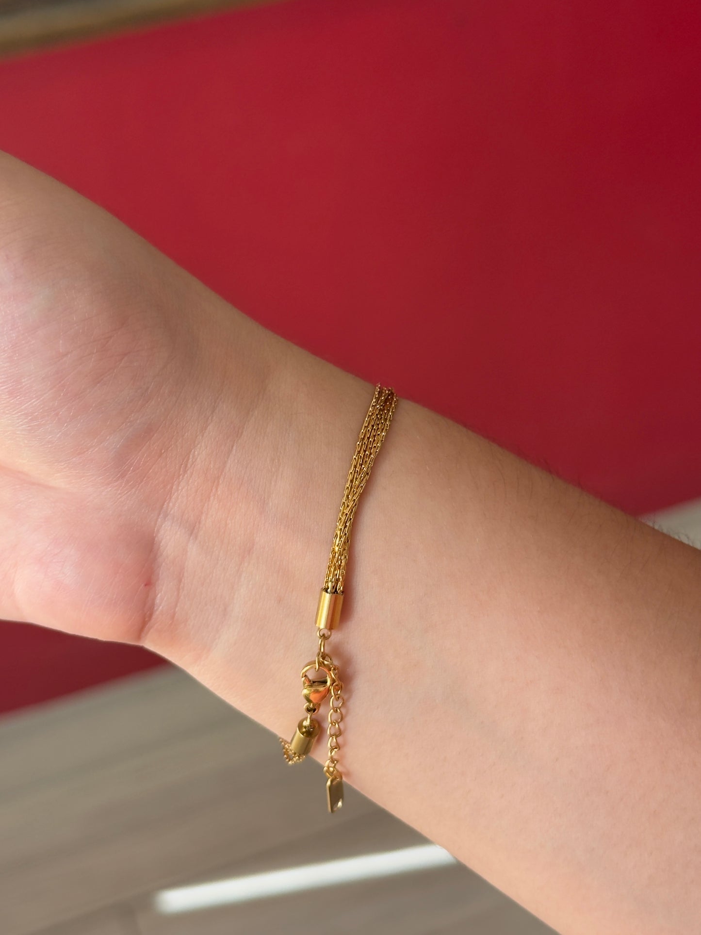 Brazalete snake texturizada