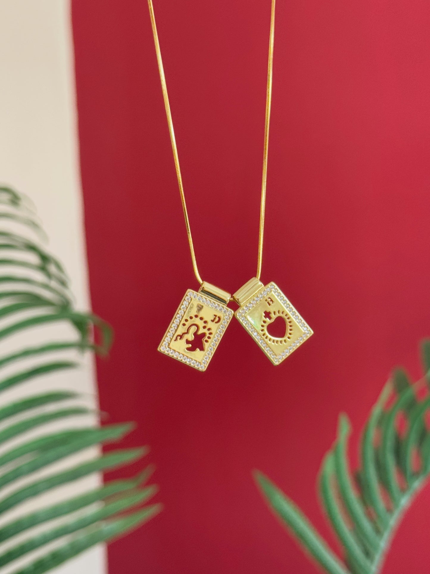 Escapularios con zirconias