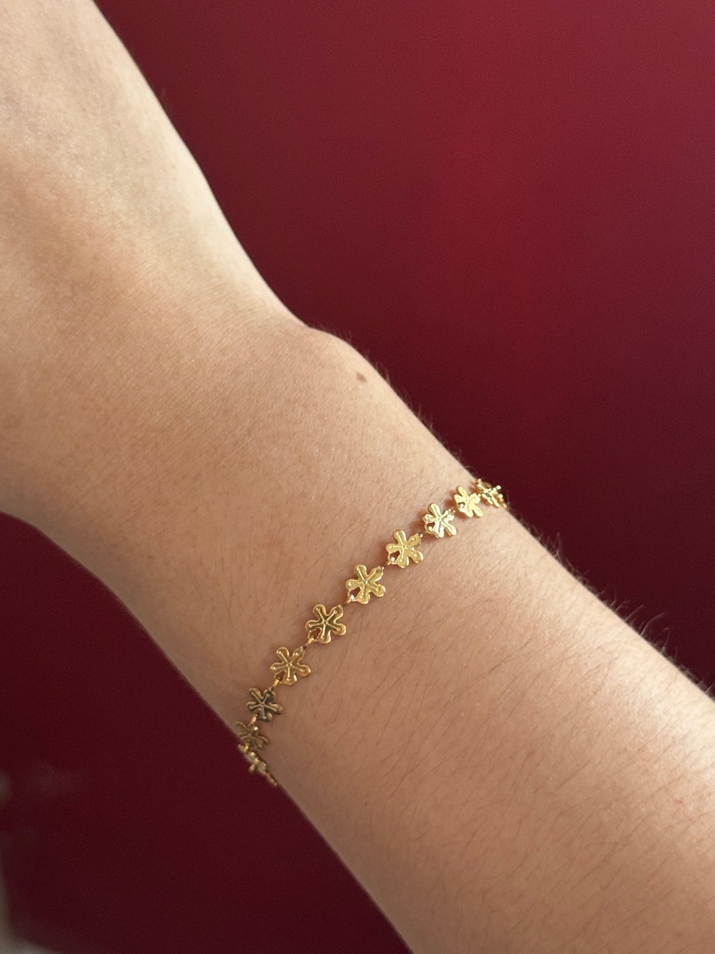 Pulsera Fiori gold