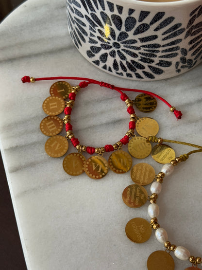 Pulsera ajustable 10 Mandamientos