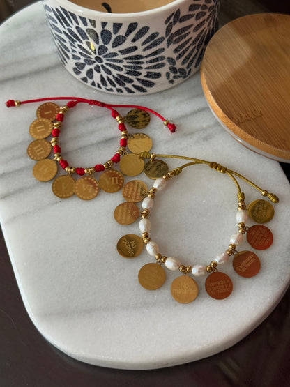 Pulsera ajustable 10 Mandamientos